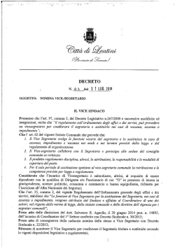 ad %lifd/Zd - Comune di Lentini
