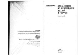 Fernand Braudel, Mediterraneo