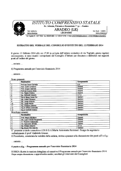 ISTITUTO COMPRENSIVO STATALE