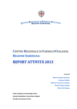 Repor attività 2013