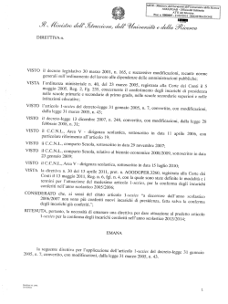 Direttiva Miur n. 7 del 20 maggio 2014