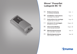 Mover® PowerSet Ladegerät BC 10