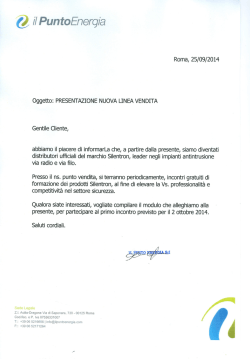 Download invito - Il Punto Energia