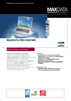 MAXDATA PRO 8100 IWS
