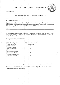 ICITETA&ldquo; DI V-fIBO VALENTIA