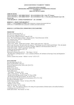 Inglese - Liceo scientifico Gobetti Segr&egrave;