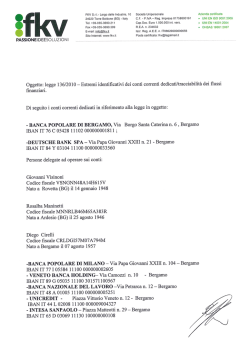 Flussi finanziari
