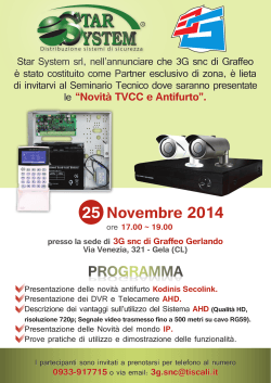 25 Novembre 2014 - Star System Catania