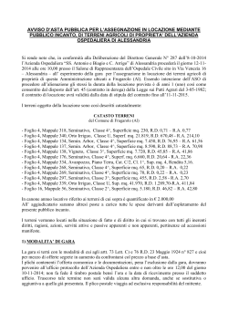 Scarica allegato pdf - Azienda Ospedaliera Santi Antonio e Biagio e