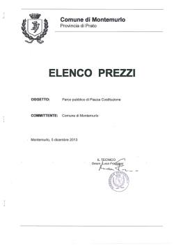 Elenco prezzi  4,98 mb