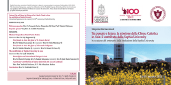 il contributo della Sophia University 14-15 m