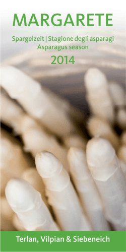 Stagione degli asparag 2014 (PDF, 1.6MB)