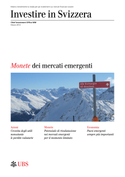 Investire in Svizzera