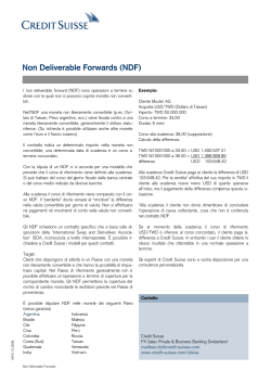 0306i ndf - Credit Suisse