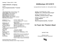 MidiMusique Programm 2014_15