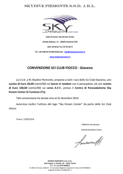 Download - sci club fiocco