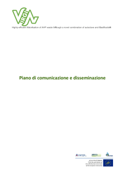 Piano di comunicazione e disseminazione (PDF)