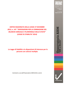 Dossier - Forum del Terzo Settore