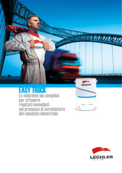 EASY TRUCK - Lechler S.p.A.