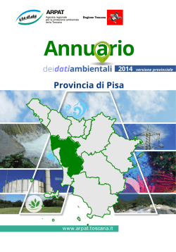 Annuario dei dati ambientali Arpat 2014