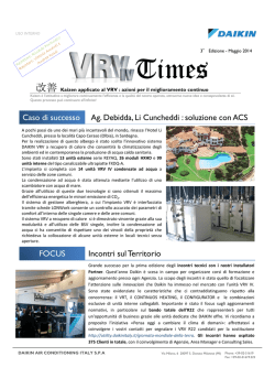 Incontri sul Territorio Ag. Debidda, Li Cuncheddi