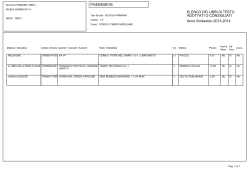 PGEE80901B ELENCO DEI LIBRI DI TESTO ADOTTATI O