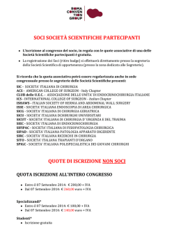 iscrizioni al Congresso - Triumph Group International