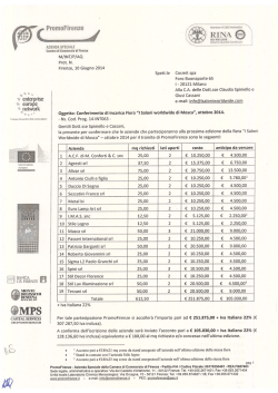 incarico - Metropoli Azienda Speciale