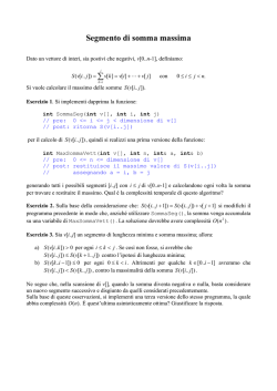 Segmento di somma massima