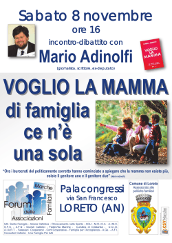 Mario Adinolfi - Comune di Loreto