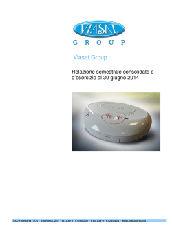 Half year Financial Report at June 30th, 2014