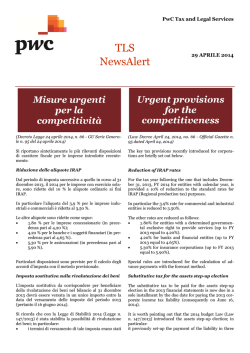 Download TLS Tax NewsAlert