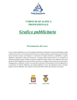 Grafico pubblicitario