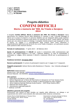 Il progetto - pAssaggi di Storia