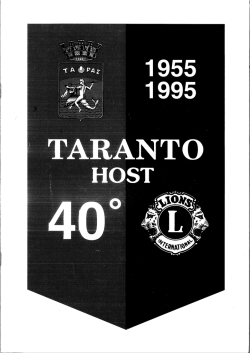 Il volume celebrativo per i 40 anni