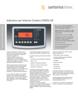 Indicatore per bilancia Combics CAIXS2-EX