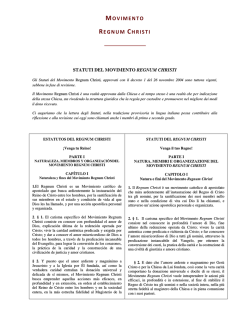 MOVIMENTO REGNUM CHRISTI