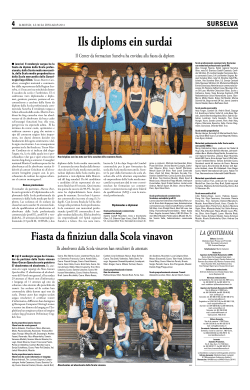 La Quotidiana, 30.6.2014
