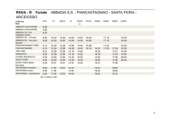 R55/A - R Feriale ABBADIA S.S. - PIANCASTAGNAIO