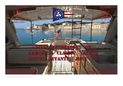Programma raduno - American Classic Yacht