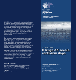 Il lungo XX secolo venti anni dopo
