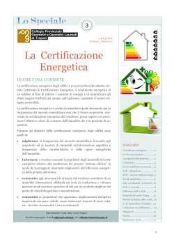 Marzo 2014 - Certificazione (pdf) - collegio dei geometri di Trapani