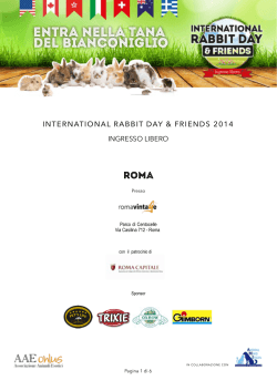 International Rabbit Day 2014