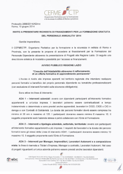 lettera alle imprese di richiesta finanziamento con