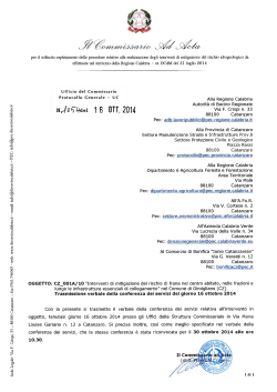 Interventi di mitigazione del rischio di frana nel