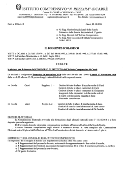 ISTITUTO COMPRENSIVO &ldquo;N. REZZARA&rdquo; di CARR&Egrave;