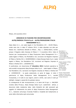 Annuncio in Italiano PDF