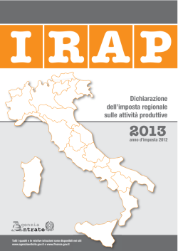 IRAP 2013 - Addiopizzo