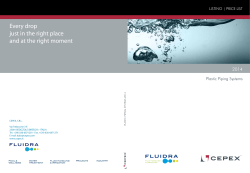 2014 Listino Prezzi PVC - (PDF: 6600 KB / 104 pagine)