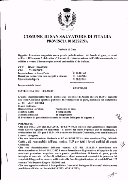 EasyView Document - Comune di San Salvatore di Fitalia